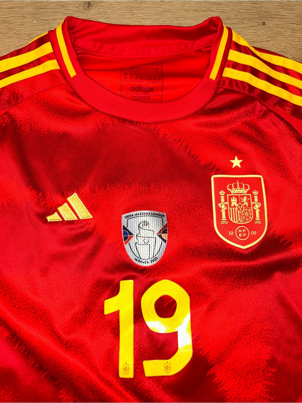 Lamine Yamal Spain Soccer Football Jersey Adidas Size 28 Youth Small Slim Fit - Picture 4 of 14